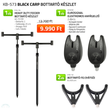 Nevis Black Carp Bottartó készlet 6124-104+ 6318-002+ 2x 8100-140 horgászbot