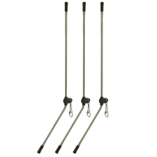 Nevis Gubancgátló cső Inox 15cm 3db/cs. horgászkiegészítő