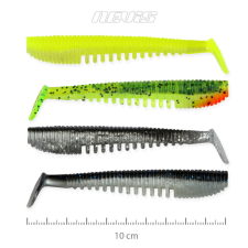 Nevis Impulse Shad 10cm 4db/cs 4szín horgászkiegészítő