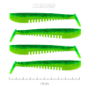 Nevis Impulse Shad 10cm 4db/cs Zöld Flitter