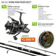 Nevis Nyári Pontyozó szett 1473-360+ 2290-250+ 3239-032 horgászkiegészítő