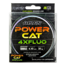 Nevis Power Cat 4x fluo 200m fonott zsinór - 0,50mm horgászzsinór