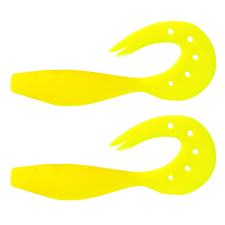 Nevis Twister Shad 14cm 2db/cs (Sárga) horgászkiegészítő