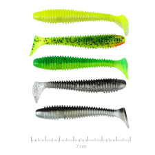 Nevis Vantage Swinger 7cm 5db/cs 5szín horgászkiegészítő
