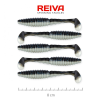 Nevis Zander Power Shad 8cm 5db/cs (fekete-ezüst)