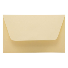 Névjegyboríték színes KASKAD enyvezett 70x105mm 54 chamois 50 db/csomag boríték