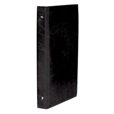  Névjegytartó ELEGANT pvc borítású karton 80 db-os fekete névjegytartó