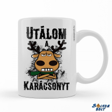 Nevlini Bögre karácsonyra, Utálom a karácsonyt, rénszarvas bögrék, csészék