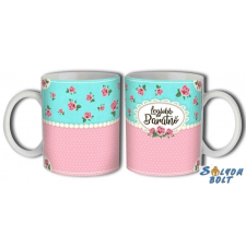 Nevlini Bögre, Legjobb barátnő, vintage mintával ajándéktárgy