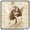 Nevlini Karácsonyi hűtőmágnes, Angyal lány