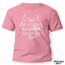 Nevlini vicces póló több színben, így néz ki a világ legjobb anyukája ajándéktárgy