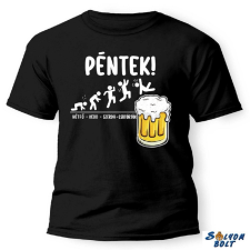 Nevlini Vicces póló több színben, Péntek, sör ajándéktárgy