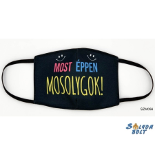 Nevlini Vicces szájmaszk, most éppen mosolygok védőmaszk