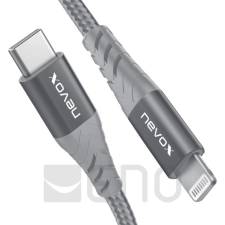 Nevox nevox Lightning to USB-C Cable 1m gray MFi kábel és adapter