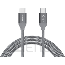 Nevox nevox USB-C to USB-C cable 100W/5A 1m gray kábel és adapter