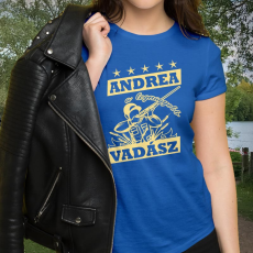  Névre szóló női póló vadászoknak