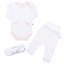 NEW BABY 3-részes pamut együttes New Baby Lili 86 (12-18 h) gyerek ruha szett