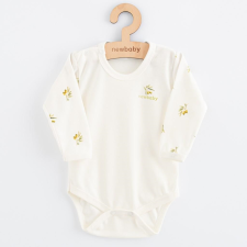 NEW BABY Baba Biopamut hosszú ujjú body New Baby Olives kombidressz, body