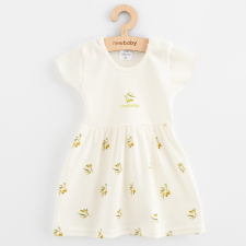 NEW BABY Baba Biopamut rövid ujjú ruha New Baby Olives lányka ruha