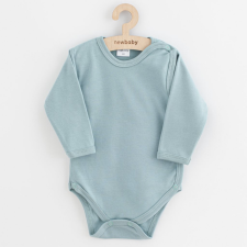 NEW BABY Baba body teljes hosszában patentos New Baby Classic II sötét menta kombidressz, body