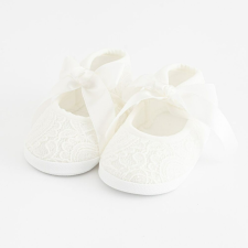 NEW BABY Baba csipke cipő New Baby bézs 0-3 h gyerek cipő