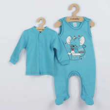 NEW BABY Baba együttes New Baby Mouse türkiz, vel. 86 (12-18 h) gyerek ruha szett