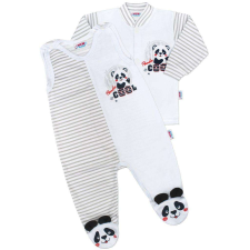 NEW BABY Baba együttes New Baby Panda 6-9 hó (74 cm) gyerek ruha szett