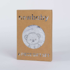 NEW BABY Baba együttes New Baby Sweet Bear szürke, vel. 50