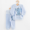 NEW BABY Baba együttes póló és szabadidő nadrág New Baby Happy Elephant blue