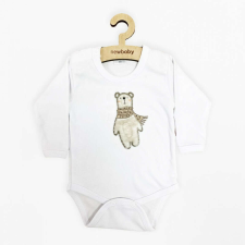 NEW BABY Baba hosszú ujjú body New Baby Polar Bear kombidressz, body