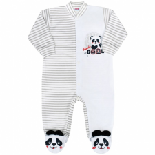 NEW BABY Baba kezeslábas New Baby Panda kombidressz, body