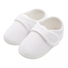 NEW BABY Baba kiscipő New Baby Linen fehér 3-6 h gyerek cipő