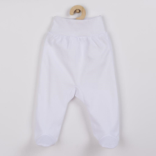 NEW BABY Baba lábfejes nadrág New Baby Classic II fehér rugdalózó