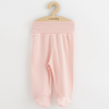 NEW BABY Baba lábfejes nadrág New Baby Classic II világos rózsaszín