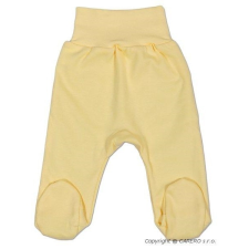 NEW BABY Baba lábfejes nadrág New Baby sárga | Sárga | 80 (9-12 h) babanadrág