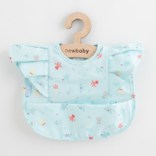 NEW BABY Baba luxus fodros előke New Baby fodros 35 x 27 cm előke