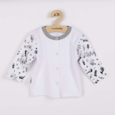 NEW BABY Baba pamut kabát New Baby Music, vel. 74 (6-9 h)