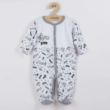 NEW BABY Baba pamut kezeslábas New Baby Music babakabát, overál, bundazsák