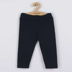NEW BABY Baba pamut leggings New Baby Leggings sötét kék, vel. 56 (0-3 h)