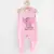 NEW BABY Baba pamut rugdalózó New Baby Happy Elephant pink
