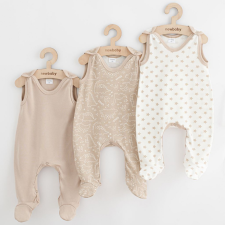 NEW BABY Baba rugdalózó New Baby Classic II Uni 3db bézs rugdalózó