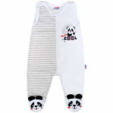 NEW BABY Baba rugdalózó New Baby Panda babanadrág