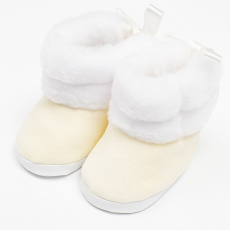 NEW BABY Baba téli csizma New Baby bézs 3-6 h