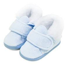 NEW BABY Baba téli tornacipő New Baby kék 6-12 h