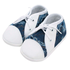 NEW BABY Baba tornacipő New Baby kék 3-6 hó gyerek cipő