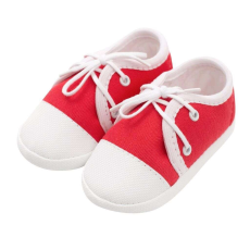 NEW BABY Baba tornacipő New Baby piros 3-6 h, vel. 3-6 m