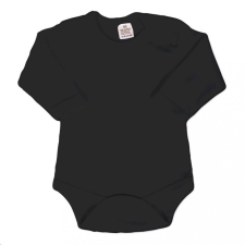 NEW BABY Body hosszú ujj New Baby - fekete kombidressz, body