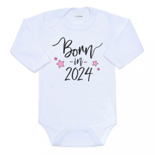 NEW BABY Body nyomtatással New Baby Born in 2024 kombidressz, body