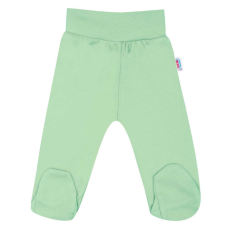 NEW BABY Csecsemő lábfejes nadrág New Baby világos zöld