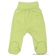 NEW BABY csecsemő lábfejes nadrág zöld rugdalózó